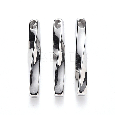 Tarnish Resistant 201 Stainless Steel Pendants STAS-S103-15P-1
