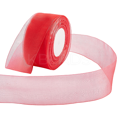 1 Rolls Sheer Organza Ribbon SRIB-CY0001-22C-05-1