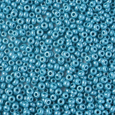 8/0 Czech Opaque Glass Seed Beads SEED-N004-003A-16-1