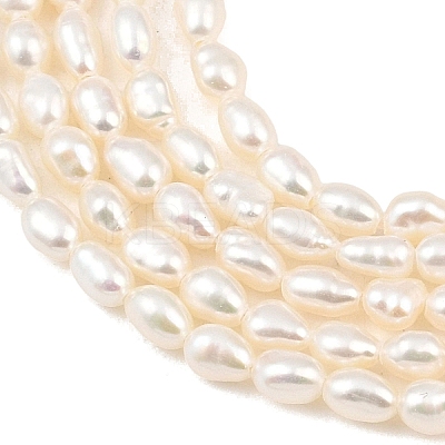 Natural Cultured Freshwater Pearl Beads Strands PEAR-F020-17-1