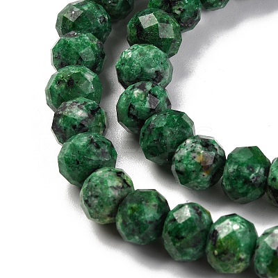 Natural Sesame Jasper Beads Strands G-K380-A21-01-1
