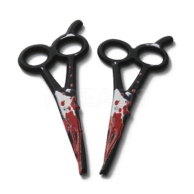 Opaque Resin Halloween Horror Goth Pendants LS-FIND-CJC0015-18F-1