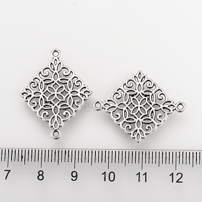 Tibetan Style Alloy Links connectors TIBE-Q077-08AS-NR-1