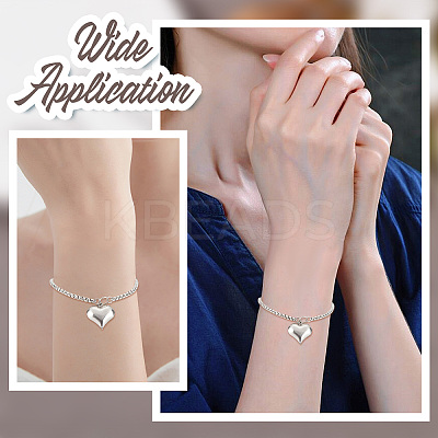 10Pcs Adjustable 304 Stainless Steel Slider Bracelet/Bolo Bracelets Making STAS-BBC0001-63P-1