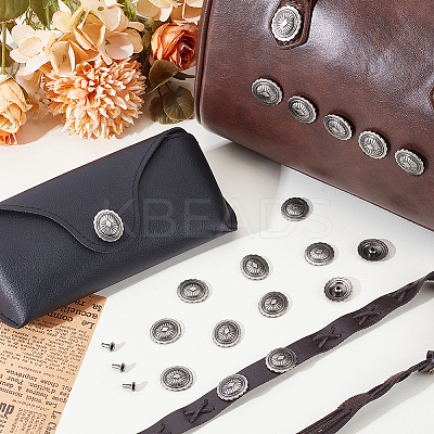 40Sets Alloy Decorative Rivets DIY-GA0008-93-1