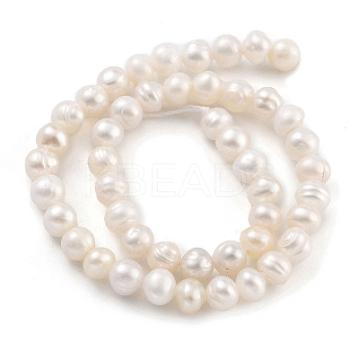 Natural Cultured Freshwater Pearl Beads Strands PEAR-C003-39-1