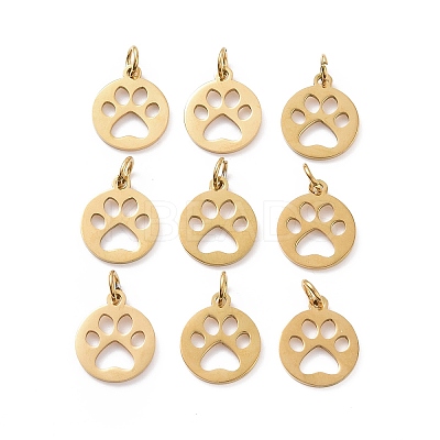 304 Stainless Steel Pendants STAS-Q201-T455G-1