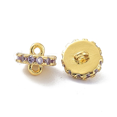 Eco-Friendly Brass Links Connectors KK-B047-06G-04-1