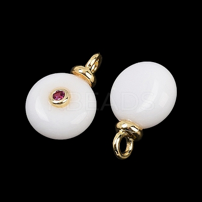 Natural White Jade Pendants G-Z134-02G-02-1