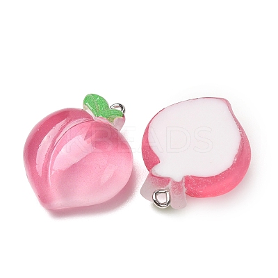 Fruit Theme Opaque Resin Imitation Food Pendants RE-CBA49A8-04E-1