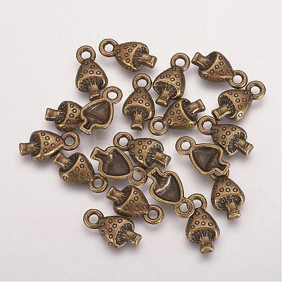 Tibetan Style Alloy Pendants TIBEP-0368-AB-FF-1