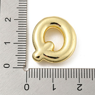 Brass Micro Pave Clear Cubic Zirconia Pendants KK-E093-04G-Q-1