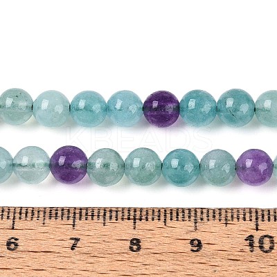 Natural Quartz Beads Strands G-T144-6mm-10C-1