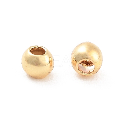 Rack Plating Brass Beads LS-X-KK-WH0034-02J-G02-1