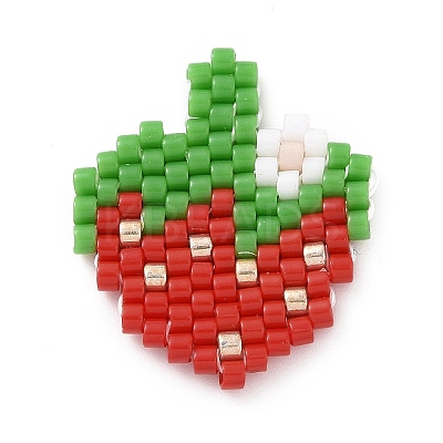 6Pcs 6 Styles Handmade Japanese Seed Beads PALLOY-MZ00033-1