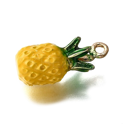 Alloy Enamel Pendants ENAM-D303-06G-03-1