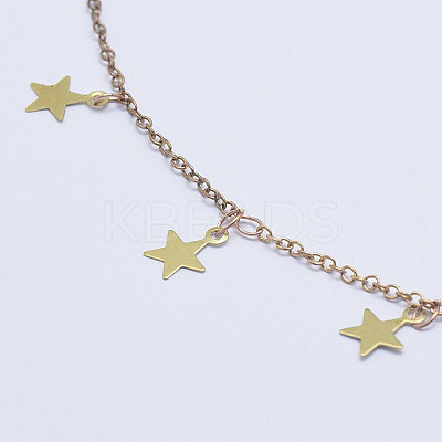 Handmade Charm Beaded Chains CHC-F005-24C-NR-1