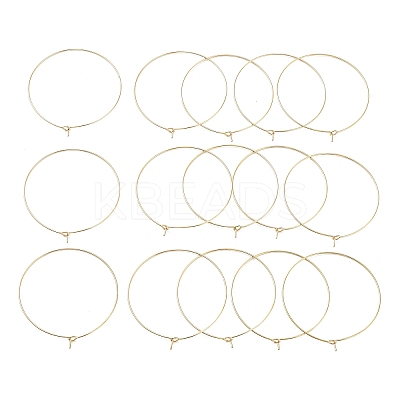 Ion Plating(IP) 316 Surgical Stainless Steel Wine Glass Charms Rings LS-STAS-L214-01G-01G-1