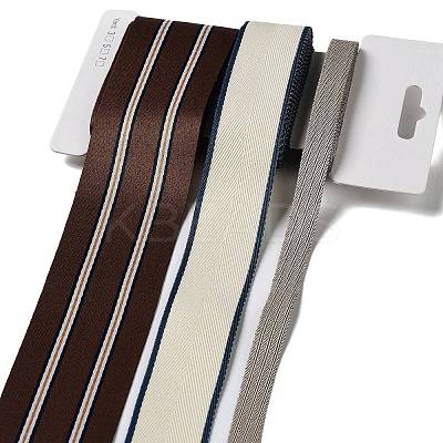 9 Yards 3 Styles Polyester Ribbon SRIB-C002-08E-1