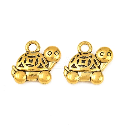 Tibetan Style Alloy Pendants TIBEP-E099-AG-1