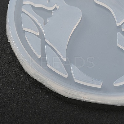 Coaster Food Grade Silhouette Silicone Molds LS-DIY-H145-10-1