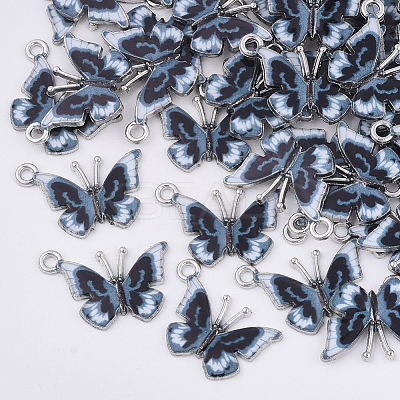 Printed Alloy Pendants PALLOY-R111-14A-1