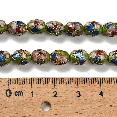 Handmade Cloisonne Beads CLB-F001-01A-1