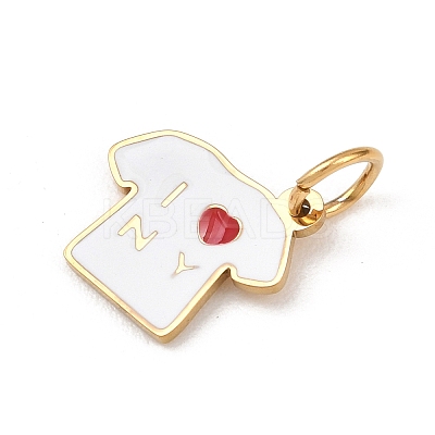 304 Stainless Steel Enamel Pendants LS-STAS-I365-05G-02-1