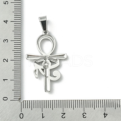 304 Stainless Steel Pendants STAS-H192-03P-04-1
