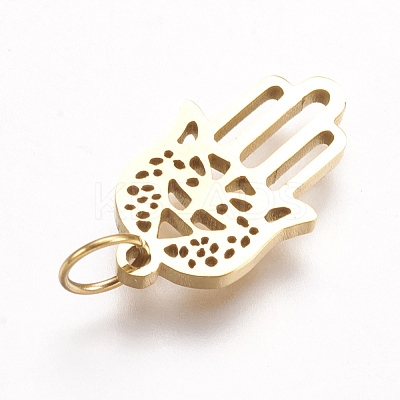 316 Surgical Stainless Steel Pendants KK-I612-07G-1