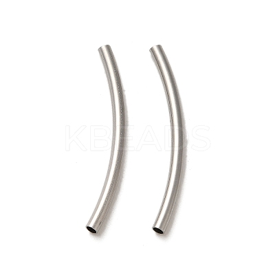 Non-Tarnish 304 Stainless Steel Tube Beads X-STAS-C091-02C-P-1