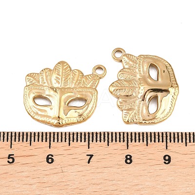 304 Stainless Steel Pendants STAS-L022-574G-1