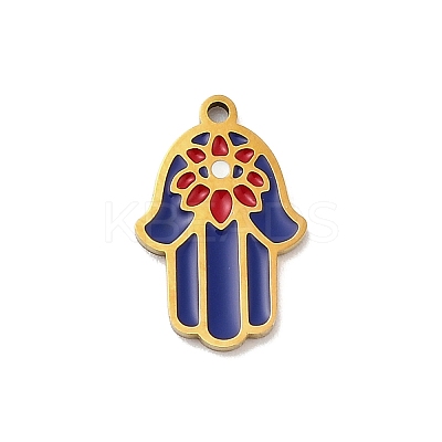 304 Stainless Steel Pendants Ion Plating(IP) STAS-A122-01G-01-1