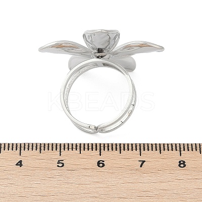 304 Stainless Steel Cuff Rings LS-RJEW-D306-06P-1