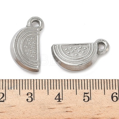 304 Stainless Steel Pendants STAS-K267-13B-P-1