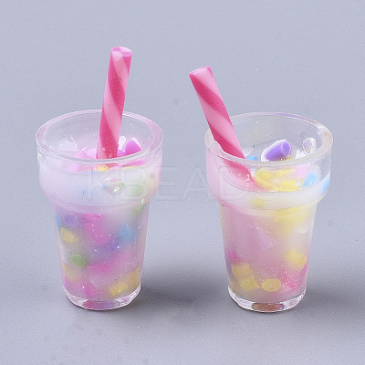 Epoxy Resin Pendants A-CRES-N025-09-1