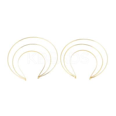 Iron Hair Band Findings IFIN-D087-05G-1