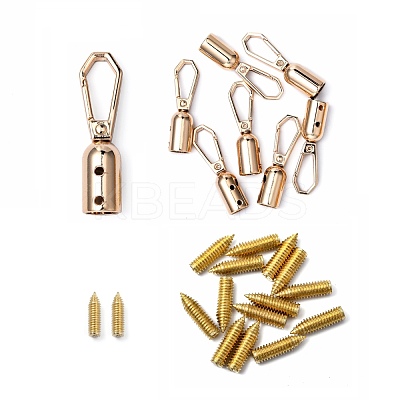 Alloy Swivel Clasps PALLOY-Z003-04G-1