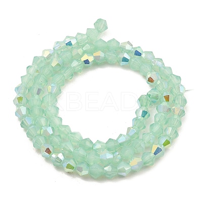 Baking Paint Glass Beads Strands DGLA-F029-J2mm-A10-1