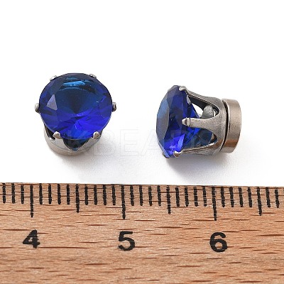 Cubic Zirconia Clip-on Earrings EJEW-L100-01P-11-1