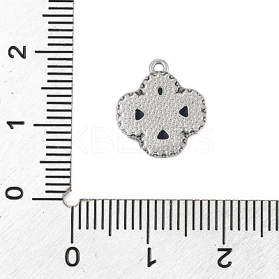 304 Stainless Steel Rhinestone Pendants STAS-E547-06B-P-1
