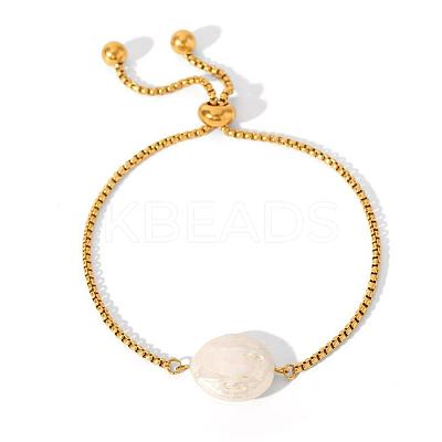 Fashion Stainless Steel Boston Link Chains Slider Bracelets LS-EE0272-1