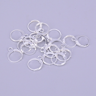 Brass Leverback Earring Findings LS-KS-TAC0003-12S-1