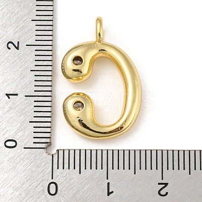 Rack Plating Brass Micro Pave Cubic Zirconia Pendants KK-A200-24G-C-1