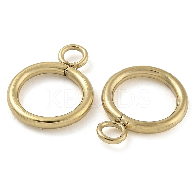 Ion Plating(IP) 304 Stainless Steel Pendants STAS-B075-07G-1
