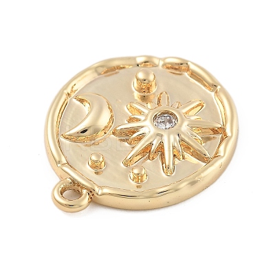 Brass Micro Pave Cubic Zirconia Pendants LS-KK-D283-32G-02-1