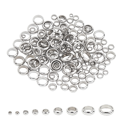 304 Stainless Steel Spacer Beads STAS-UN0004-58P-1