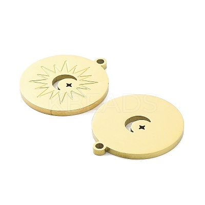 Ion Plating(IP) 316L Surgical Stainless Steel Pendants STAS-D029-21G-1