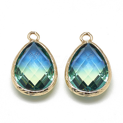Glass Pendants X-GLAA-Q068-12A-02-1