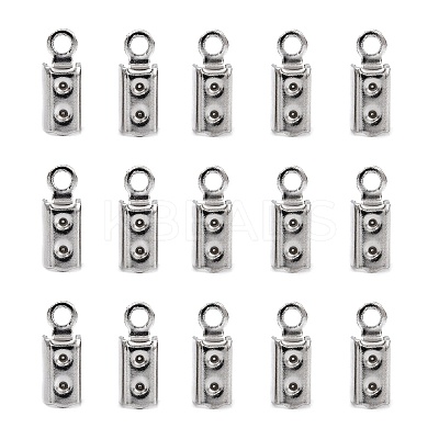 Tarnish Resistant 304 Stainless Steel Folding Crimp Ends LS-X-STAS-R065-36-1